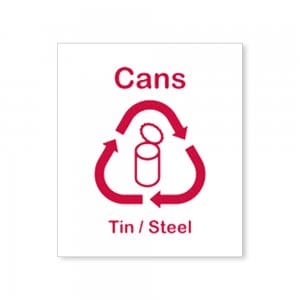 Cans - Tin + Steel