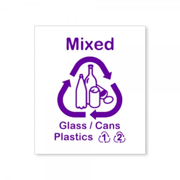 Mixed - Glass + Cans + Plastics [1] [2]